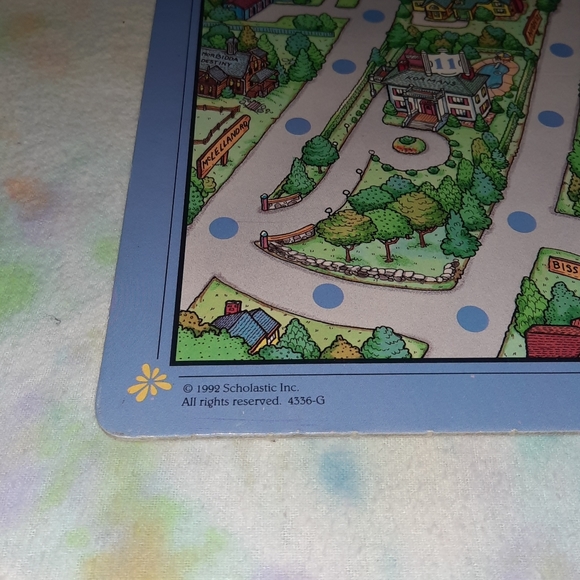 The Babysitters Club Mystery Game Replacement Piece Vintage Board - Picture 5 of 6